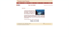 Desktop Screenshot of hostaldelafuente.com
